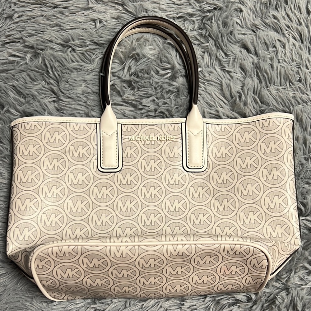 Michael Kors Jodie Small Logo Jacquard Tote Bag